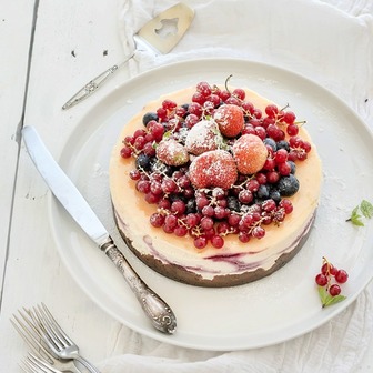 Saftige Beerentorte