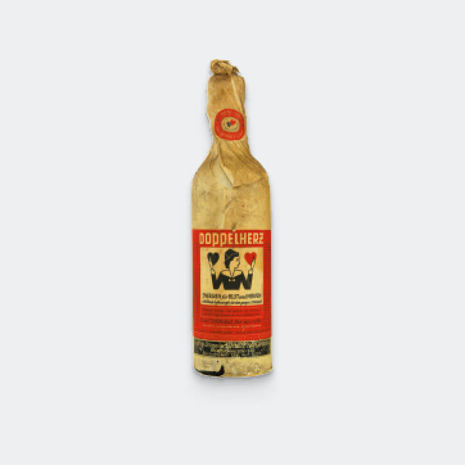 Historische Flasche vom Doppelherz-Tonikum