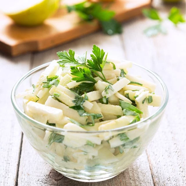 Kohlrabi-Apfel-Salat